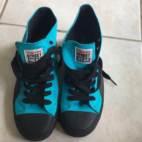 Vision Street Wear Shoes - Vintage NEW Vision Street Wear Canvas Sneakers